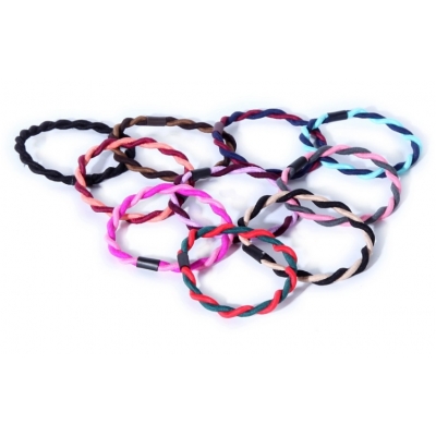 SUNHOO Fabric Material elastic hair Scrunchies